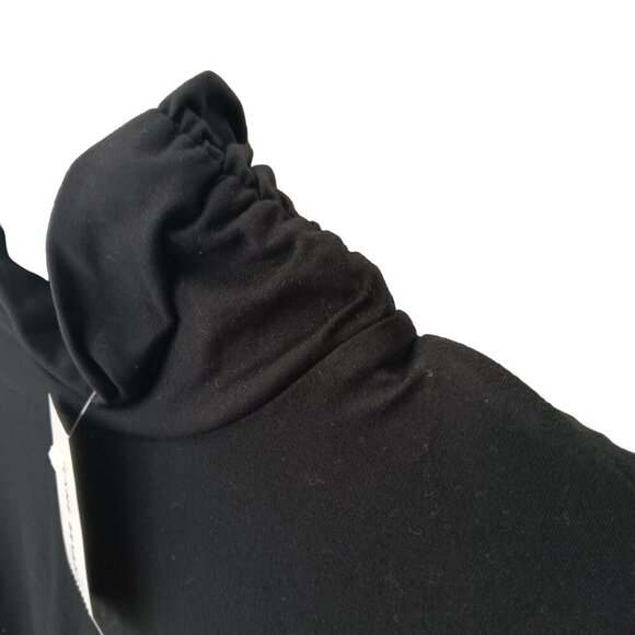 Lane Bryant NWT Black Mock Neck Long Sleeve Lightweight Pullover Top Sz 22 - Picture 3 of 8